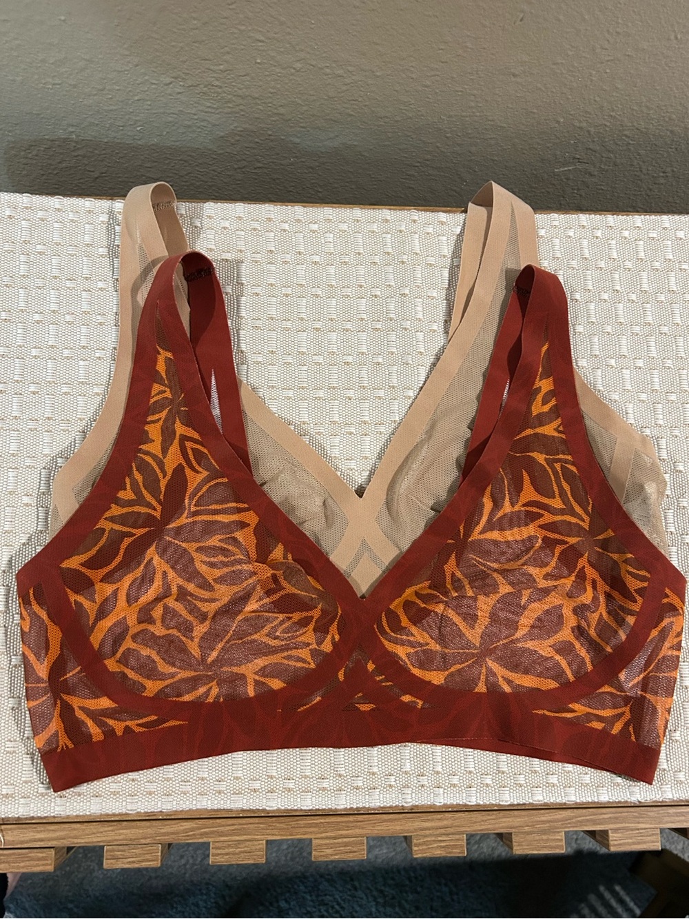 Eby Mesh Bralette Bundle of Two Size Medium